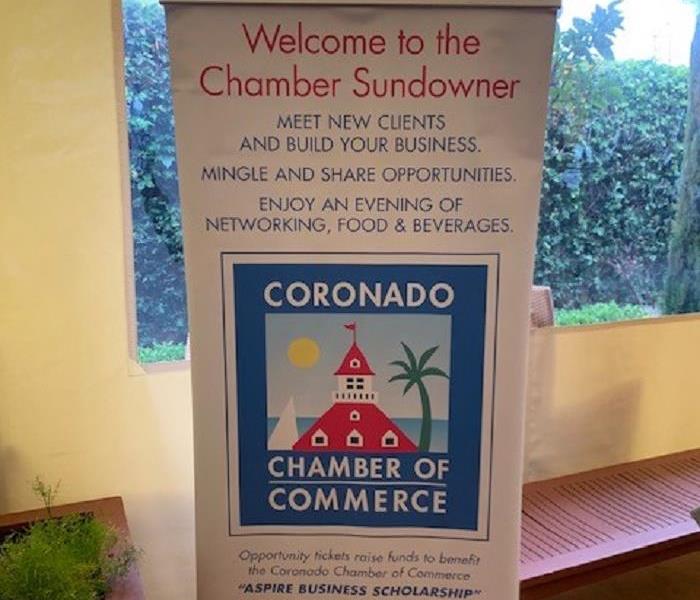 Banner of the Chamber of Commerce Event 