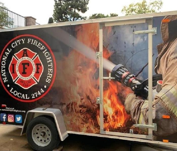 National City Fire Department Trailer 